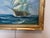 Early 21st Century Vintage Sailing Ship Oil Painting Seascape Nautical Wall Art Ocean Maritime For Sale - Image 5 of 9