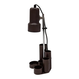 1970s Pen Tray Desk Lamp For Sale