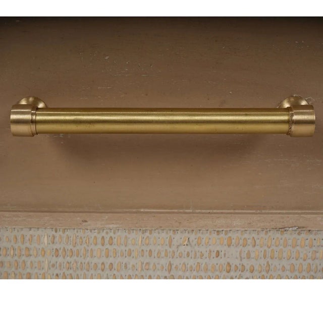 Beige English Coastal Modern Chest of Drawers For Sale - Image 8 of 11