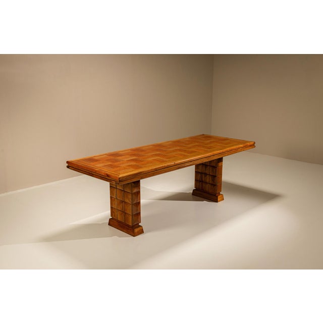 Dining Table with Game Surface attributed to Paolo Buffa, Italy, 1940s For Sale - Image 9 of 18