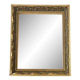 Vintage Burnes of Boston "Palermo Gold" Gold Ornate Filigree Wood Picture Frame. For Sale
