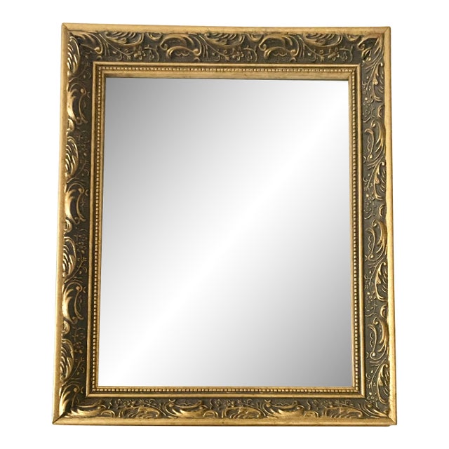 Vintage Burnes of Boston "Palermo Gold" Gold Ornate Filigree Wood Picture Frame. For Sale