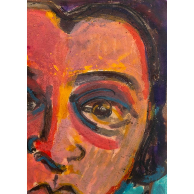 Expressionism David Driskell "Thelma", 1985 For Sale - Image 3 of 9