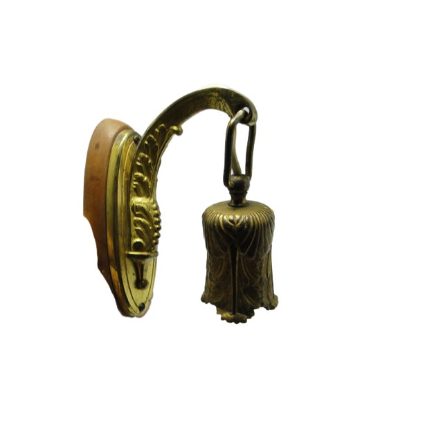 Art Nouveau Style Polish Wall Lamp, 1950s For Sale - Image 4 of 15