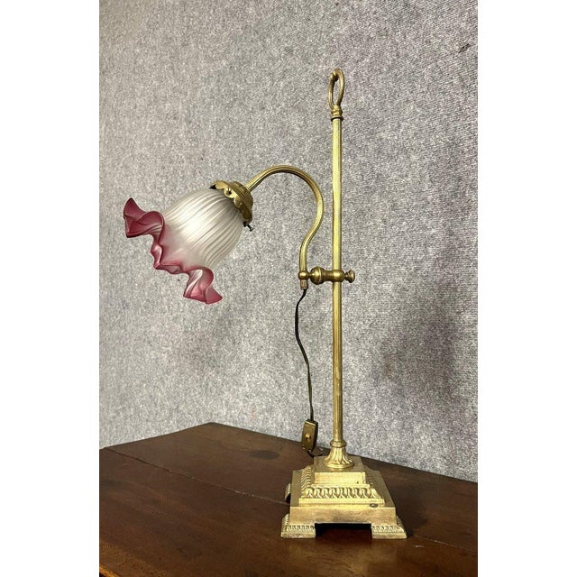 Large Desk Lamp with System For Sale - Image 3 of 8