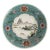 Green Mid 20th-Century Chinese Famille Rose Porcelain Bowl For Sale - Image 8 of 12