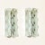 Hand-Chiseled Glass and Chrome Sconces attributed to Cristal Art, Italy, 1970s, Set of 2 For Sale - Image 3 of 11