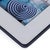 Contemporary Nappa Leather Photo Frame, White & Navy- 8" x 10" For Sale - Image 3 of 5