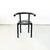 Set of Italian Modern Black Metal Plastic Chairs attributed to Anna Castelli Kartell for Castelli / Anonima Castelli, 1990s For Sale - Image 3 of 17