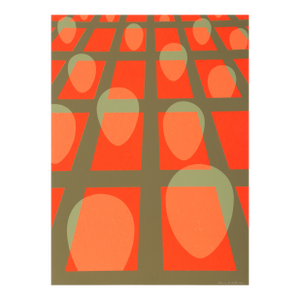 Faces in Grid (Red)