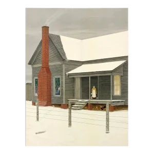 Velox Ward the Home My Daddy Built Print, 1975