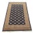 Bokhara Jaldar Rug 4’2” X 6’2” Blue Wool Tribal Hand-Knotted Oriental Carpet For Sale
