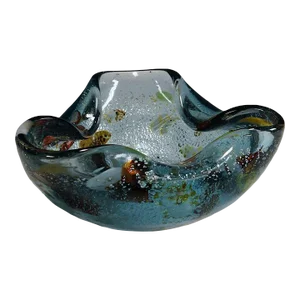 Aureliano Toso (Attr.) Murano Art Glass Bowl 1950s