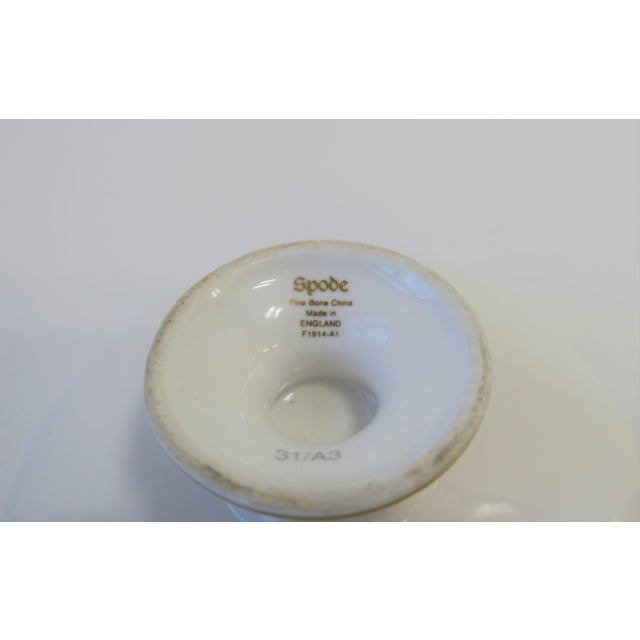 English Spode Porcelain Jewelry Dish with Chinoiserie Design For Sale - Image 11 of 13