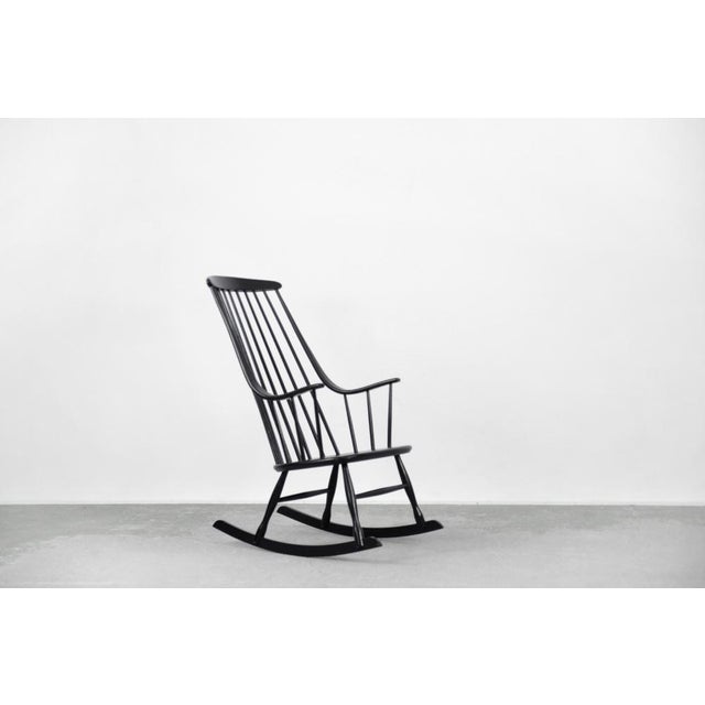 Vintage Rocking Chair by Larsson for Nesto, 1960s For Sale - Image 14 of 15