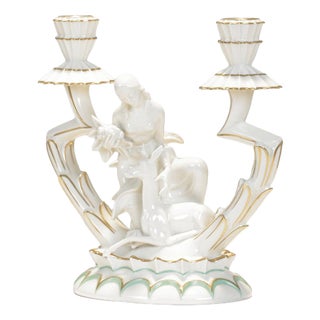 Chandelier in Porcelain by Karl Tutter, Germany, 1925 For Sale