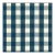 Sample - Schumacher Camden Cotton Check Fabric in Indigo For Sale