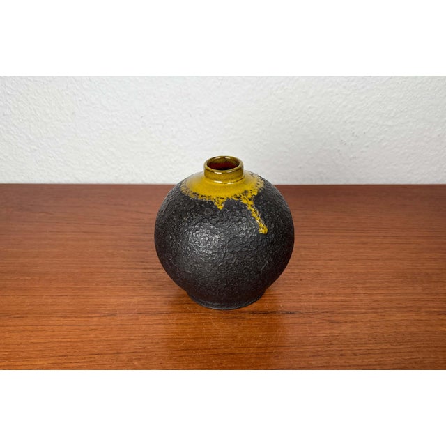 Mid-Century Modern German Studio Pottery Vase by Melitta Teubner, 1960s For Sale - Image 6 of 13