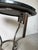 Vintage Art Deco Style Hand-Wrought Iron & Green Marble Side Table With Greek Key Motifs For Sale - Image 12 of 12