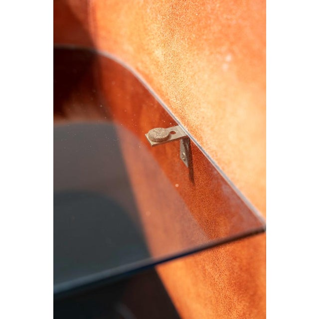 Vintage Commode in Alcantara, 1970s For Sale - Image 17 of 18