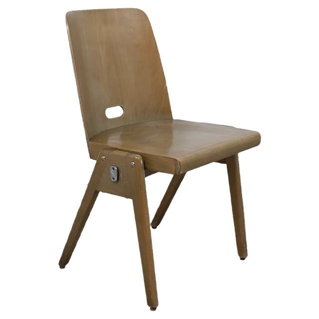 Wooden Chair by Bombenstabil For Sale