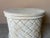 Vintage Woven Pattern Plaster Side / Coffee Table Base For Sale - Image 11 of 12