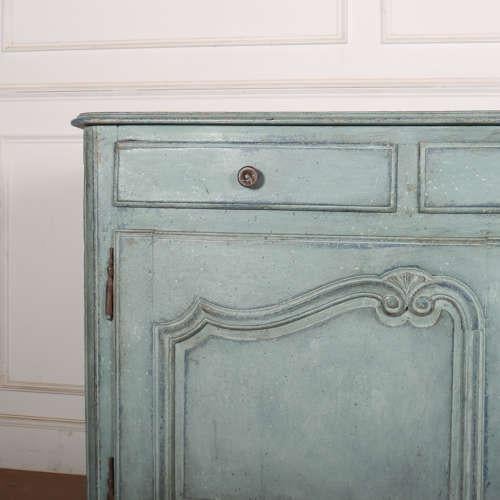 19th Century French Painted Buffet For Sale - Image 3 of 12