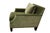 Modern Modern Transitional Green Velvet Armchair by Burton James For Sale - Image 3 of 8