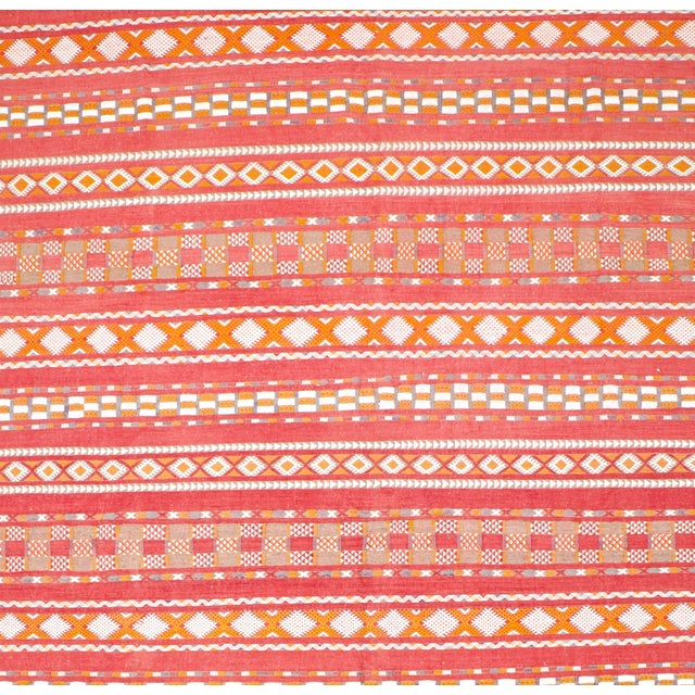 Fine Antique Swedish Kilim Flat Weave 9'7" X 16’7” For Sale - Image 4 of 4