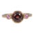 1.4Ct Red Spinel Ring With Pink Sapphire Accents: Solid 14k Gold, Size 6.75 For Sale