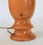 Vintage Hand Turned Wood Table Lamp For Sale - Image 12 of 12