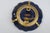 French Limoges France Miniature Porcelain Plate Cobalt Blue Couple Courting Cameo 4776b For Sale - Image 3 of 9