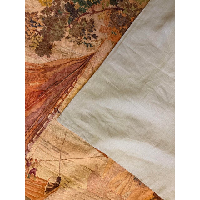 Antique Circa 1890 French Tapestry 6'6 X 7'3 For Sale - Image 10 of 10
