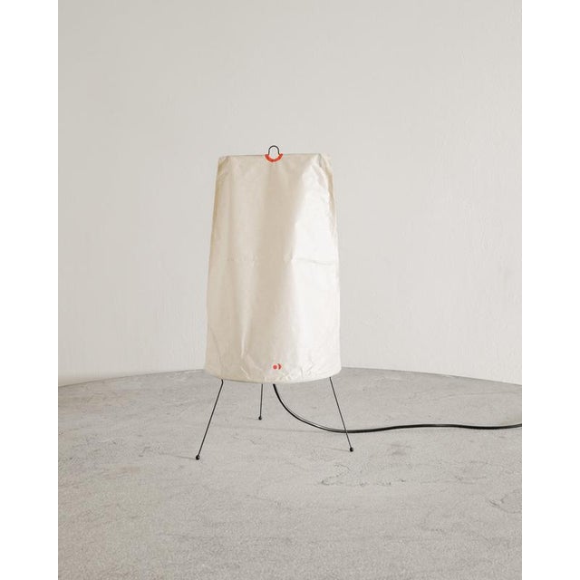 Metal Early Mid-Century 1P Akari Table Desk Lamp by Isamu Noguchi for Ozeki & Co, Japan, 1960s For Sale - Image 7 of 7