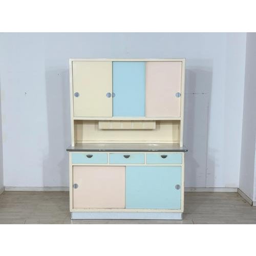 For sale is a beautiful, original kitchen sideboard from the 1950s/60s in very good condition. The cabinet impresses with...