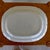 1984 Handcrafted One Drawer Bird’s Eye Maple Display Stand With Blue and White Platter For Sale - Image 9 of 18
