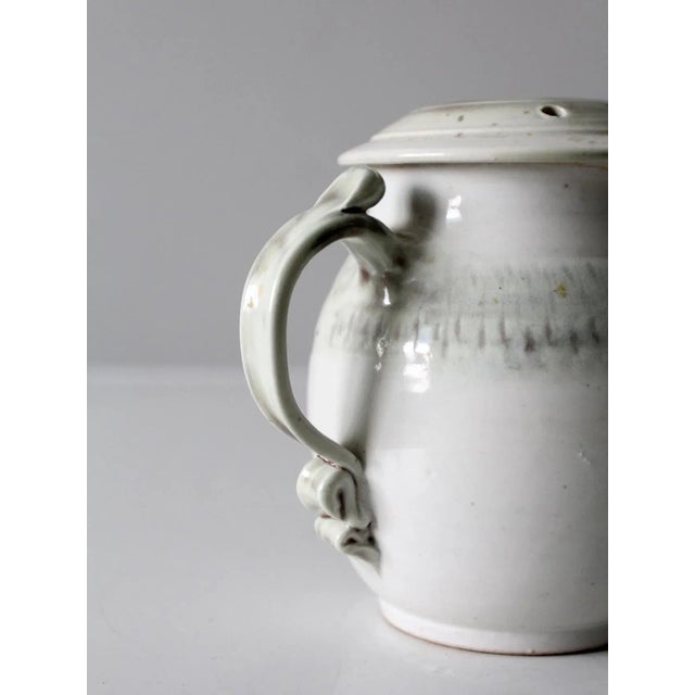 Late 20th Century Vintage Studio Pottery Tea Pot For Sale - Image 5 of 13
