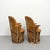Wood Vintage Mexican Leather & Wood Equipales Armchairs - A Pair For Sale - Image 7 of 8