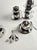 1980s Italian Stainless Steel Espresso Set by AMC Art Design, 1980, Set of 20 For Sale - Image 5 of 7