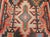 Antique Caucasian Kazak Kilim, Handwoven Wool, Geometric Design, Terracotta & Turquoise, 6x11 For Sale - Image 4 of 18