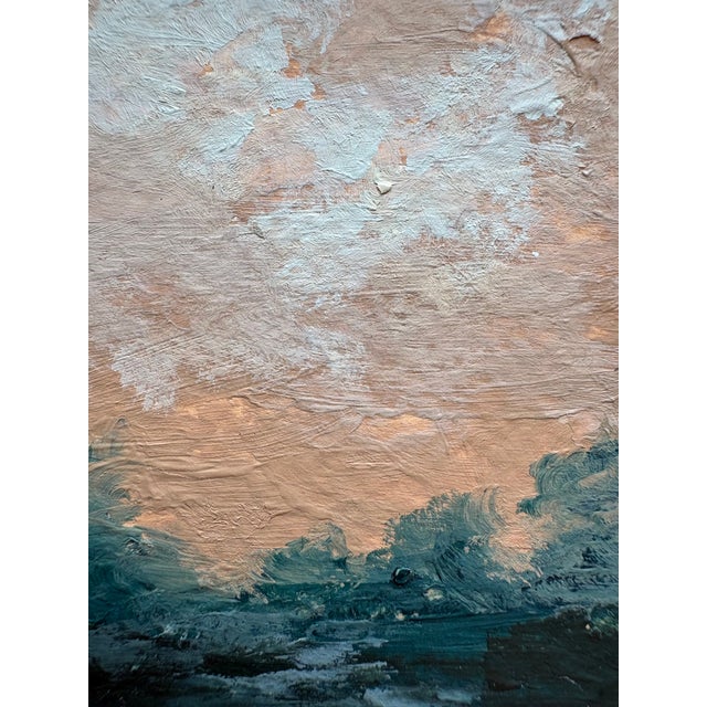 Contemporary Wellon Bridgers Abstract Landscape Mini, Framed For Sale - Image 9 of 9