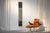 Rare wall mirror designed by Ettore Sottsass Jr. and manufactured by Santambrogio & de Berti, Italy, 1957. This...