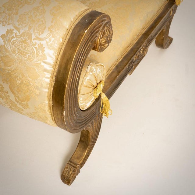 French Baroque Roman Bench, 1700s For Sale - Image 4 of 8