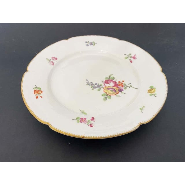 White 18th Century Chinese Plates, 1730s, Set of 2 For Sale - Image 8 of 16