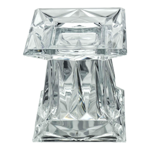 Late 20th Century Crystal Dual-Purpose Pillar Candle Holder & Vase Waterford - One Piece