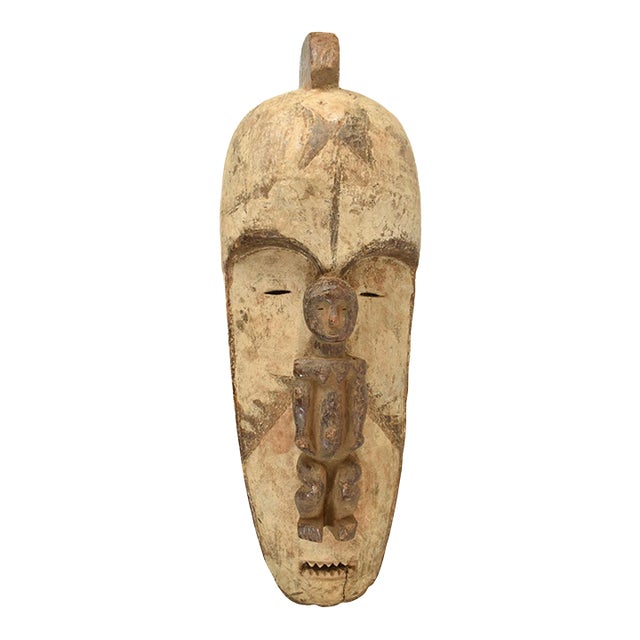 Early 20th Century Fang Mask Ngil Society Gabon For Sale