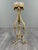 Metal 20th Century Standing Ashtray in Gilt Bronze and Crystal For Sale - Image 7 of 10