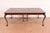 An exceptional Chippendale or Georgian style extension dining table In the manner of Romweber USA, 1940 Gorgeous mahogany,...