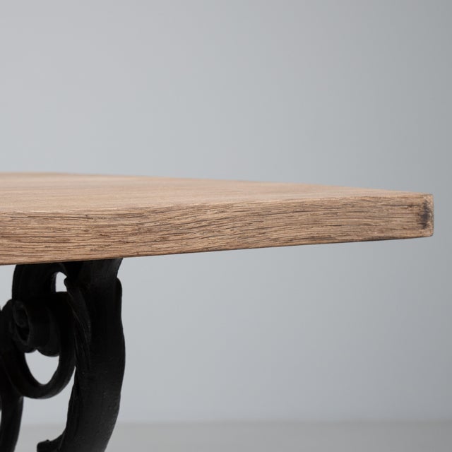 Cast Iron Bistro Table, Antique, France, Early 20th Century For Sale - Image 18 of 18