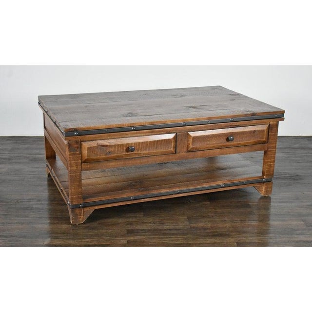 2020s Crafters and Weavers Addison Coffee Table For Sale - Image 5 of 5